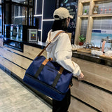 Sac de voyage sac de fitness portable grande capacité pour hommes et femmes bagages de voyage léger séparation sèche et humide