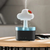 Diffuseur d'aromathérapie Rainbow Clouds Raindrops Humidificateur ultrasonique domestique silencieux grand volume de brume