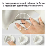 oussin de Nuque 175g Stockable Double support de pointe Frais et respirant Elastique Portable Ergonomique coussin de nuque voyage