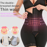 Taille haute bouton à trois boutons long taille antidérapante contrôle du ventre taille shapewear taille shapewear L