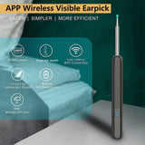 Version wifi choix d'oreille visuel 3.6mm nettoyeur d'oreille électrique intelligent APP choix d'oreille haute définition