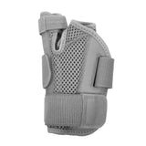 Protège-poignet Réglable Support acier plastique Fixation par compression élastique double Respirant non étouffant Taille unique