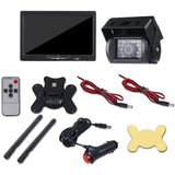 Caméra de recul Écran HD sans fil de 7 pouces Double entrée vidéo Caméra étanche et anti-choc Compatible avec différents modèles