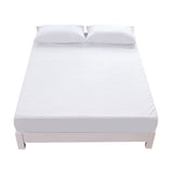 Couvre-lit imperméable à la poussière de haute qualité 180 * 200CM protège-matelas blanc pur imperméable au chapeau de lit