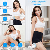 Masseur anti cellulite 28w 2400 tr/min livré avec 3 coussinets masseur pour la beauté de tout le corps machine de sculpture du corps