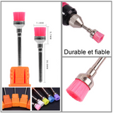 Brosse à ongles 5PCS 45,7x7,1mm brosse de nettoyage électrique remplaçable propre et solide durable 5 couleurs outils les ongles