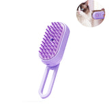 Peignes pour chiens et chats Brosse à pulvériser électrique Peigne de massage à pulvérisation unique anti-poils volants