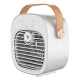 Refroidisseur USB Pulvérisation Réfrigération Ménage Portable Rechargeable Climatisation Ventilateur Mini Refroidisseur