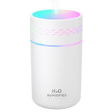 Humidificateur d'air Type-c Mini Humidificateur avec réservoir d'eau de 260 ml et 2 Mode Brume Réglable Portable pour Auto Maison