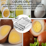 oupe-oeufs 13,7x9,2x2,5 cm coupe-œufs en acier inoxydable séparateur d'œufs multifonctionnel outils de cuisine coupe-œufs fantaisie