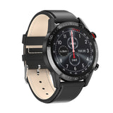 Montre connectée 1,3 pouces 240x240px Montre intelligente Assistant intelligent Détection de mouvement Imperméable avancé noir