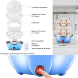Cuiseur à œU.S double couche multifonctionnel cuisson pour 1 à 7 œU.S cuisiner et cuire à la vapeur 2 en 1 bateau à vapeur