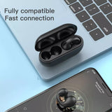 Casque Bluetooth non intra-auriculaire à clip Conduction osseuse intra-auriculaire Stéréo bilatérale Portée de transmission 10m