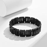 Bracelet homme en acier tungstène Bracelet céramique en acier titane Bracelet unisexe Bracelet homme Bracelet sport