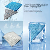 oussin voiture conducteur 44 x 48cm coussin réfrigérant en gel froid portable coussin de auto pour chaise de embase pour siege