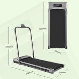 Tapis roulant plat électrique pliable pour la maison, petit tapis de fitness pliable, perte de poids, Bluetooth, musique