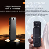 Mini camera sans fil 1080p 20 millions pixels 6 led wifi vision nocturne infrarouge conception du clip arrière avec 64 Go mémoire