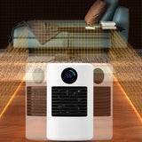 Mini chauffage domestique, ventilateur à air chaud, chauffage de bureau PTC, 230v, télécommande, chauffage d'hiver