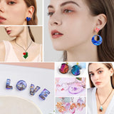 Moule résine époxy 278 pièces en silicone diverses pièces de rechange pour la fabrication de bijoux en cristal pendentif bracelet