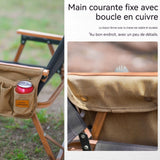 Sac de rangement pour accoudoir de chaise de camping avec plusieurs poches multifonctionnel sac d'accoudoir de chaise de plage
