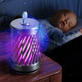 Lampe anti-moustique à choc électrique rechargeable par USB anti-moustique domestique anti-moustique ultraviolet domestique