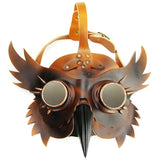 Masque d'Halloween avec bec   35*34*17cm   Masque d'horreur pour la fête  Style punk sombre  Convient pour la fête d'Halloween