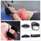 oussin suspendu hamac cervical 35x18cm écarteur de tête soulage fatigue fitness confortable détend les muscles facile utiliser