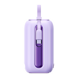 Batterie externe 10000mah 22,5 w pd 3.0a avec affichage LED et build-in type-c câble power bank compatible batterie portable
