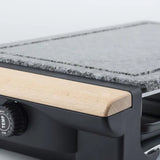 Gril électrique de table 1300 W Bac de récupération amovible Grande surface de cuisson Réglage de la température à plusieurs niveaux
