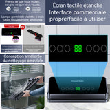 Machine à sceller 30 cm Longueur de scellage Étanchéité mise sous vide Amovible pour le nettoyage Machine d'emballage sous vide