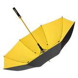 Parapluie automatique 122x96cm 8 baleines avec bandes réfléchissantes pour les jours ensoleillés et pluvieux léger et coupe-vent