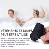 Mini-souris à doigt sans fil 2.4G compact portable 25g convient voyages d'affaires et voyages souris anneau à doigt ergonomique