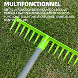 râteau manche 35 cm râteau de jardin râteau de fleuriste râteau enfant outil à main pour jardin potager râteau à pointes amovible