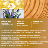 Parfum 50 ml 18-25 parfum ensoleillé parfum léger longue durée frais et naturel parfum charmant séduisant et charmant pour homme