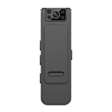 Noise reduction camera 1080p hd 90 degrés rotatable lentille hd avec clip arrière magnétique mini caméra corporelle vidéo portable