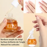 Huile cuticules ongles 50ml huile pour cuticules au lait et au miel surface brillante des ongles réparer les bords secs des ongles