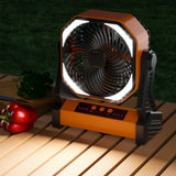 Ventilateur électrique  20000 mAh  Modèle à suspendre ou à poser Peut être utilisé comme batterie rechargeable  Ventilateur de sol