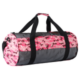 Sac 65x35x25cm 58L Bandoulière réglableGrand sac en filet Pliable fermeture éclair en PVC Durable Portable Sac de plongée pliable