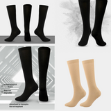 Bas de contention lot de 5 paires de différentes couleurs respirant et résistant pour sportive cyclisme chaussettes de compression