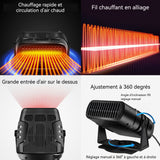 Dégivreur de voiture portable 12v rapide dégivreur chauffage de voiture dégivrage rapide dégivreur rapide pour pare-brise d'hiver