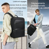 Sac à dos 43x31x16cm 18l étanche léger grande capacité sac à dos pour ordinateur sac de voyage multifonctionnel hommes et femmes