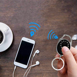 Smart Bluetooth anti-perte de téléphone portable traqueur d'alarme bidirectionnelle portefeuille mobile porte-clés anti-perte