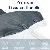 ombinaison pyjama en blanket 170x55cm pour enfant sweat à capuche pyjama doux cadeaux vacances sac de couchage combinaison pyjama