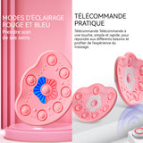 Masseur de sein matériau USB en silicone sans fil électrique agrandissement du buste levage et chauffage déboucher télécommandé