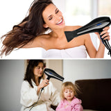Sèche-cheveux 800W haute puissance 5 niveaux d'air chaud et froid 2200 volume d'air élevé température constante soins capillaires