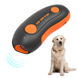 Dispositif de contrôle des aboiements de chiens Formateur de poche Sonic Dog Repeller Rechargeable Portable Electronic Dog Trainer