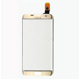 Écran tactile pour téléphone portable  Or Convient au S7 edge Sensible  HD Toucher précis  Verre tactile pour téléphone portable