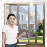 Ecran magnétique, rideau de porte, écran auto-adhésif, auto-assemblage, anti-poussière, facile à installer, matériau PVC
