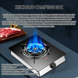 Réchaud à gaz 315 x 385mm rechaud gaz puissance 4.5kw rechaud camping gaz maison plein air camping gaz gaziniere camping portabilité