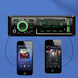 Bluetooth auto radio 12V monolingot voiture lecteur MP3 bluetooth voiture hôte musique bluetooth sept lumières de couleur
